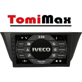 Autorádio TomiMax Iveco Daily Android 14 autorádio s WIFI, GPS, USB, BT HW výbava: 4 Core 1GB+16GB LOW, Velikost obrazovky: Dotyková obrazovka: 9"