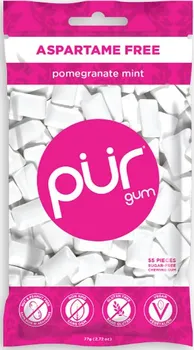 Žvýkačka The Pur Company Přírodní žvýkačky bez Aspartamu 55 ks