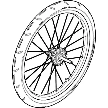 vozík za kolo Thule Rear Wheel Right - Thule Courier 54785