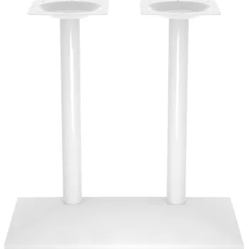 Stolová podnož Onpira Bílá dvojitá stolová podnož 40x70x72 cm