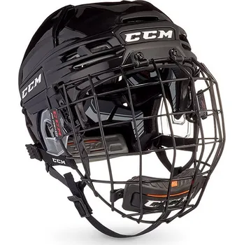 Hokejová helma CCM Tacks 910 Combo SR, modrá, Senior, vel. M, 55-60cm