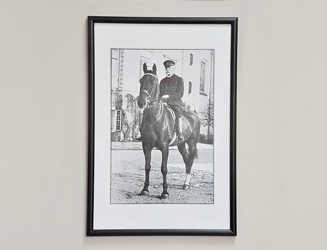 Obraz T. G. Masaryka v dřevěném rámu Alerion