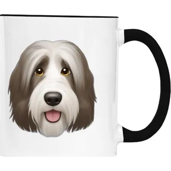 Hrnek malý barevný s potiskem Bearded - hlava