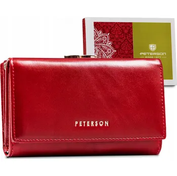 Peněženka Velká kožená dámská peněženka na patentku Barva-Varianta: 1