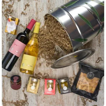 Dárkový potravinový koš LA CHINATA Velký Degustační Kybl