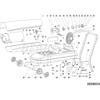 Kruh DEDRA XDED9951A.61