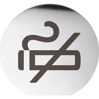 Věšák Bemeta Design HOME: Ikona – Kouření zakázáno, kruh, lesk - 111054022