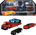 Toys Hot Wheels Premium Carry on 16 Bugatti Chiron Koenigsegg Agera R McLaren Speedtail