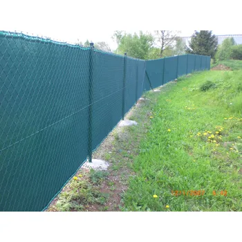 zahradní zástěna GTEX Stínící tkanina na plot – rašlový úplet 90 %, 110 g/m², 100 cm × 50 m, zelená