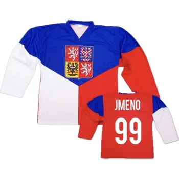 Hokejový dres vlajka s vlastním jménem Velikost: S AKCE