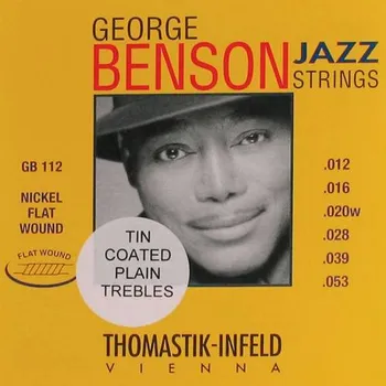 Struna pro kytaru a smyčcový nástroj Thomastik George Benson THGB-112T, Struny na elektrickou kytaru