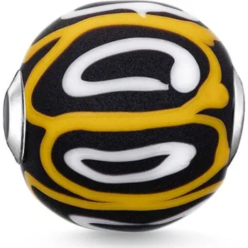 Dětské navlékací korálky Dámské korálky Thomas Sabo K0254-017-4 (1,10 cm) Žlutá (1,1 cm)