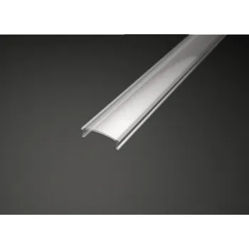 LED osvětlení Difuzor ALU profilu UNI1 nacvakávací, Délka a barva difuzoru 1 metr čirý