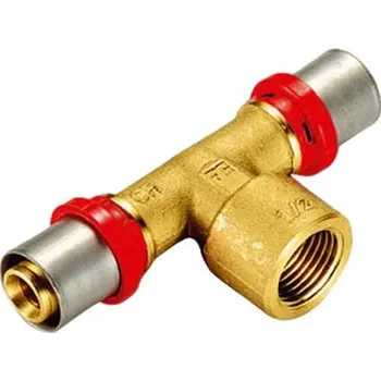 Fitinka TIEMME lisovací T kus s vnitřním závitem 40 x 5/4" x 40