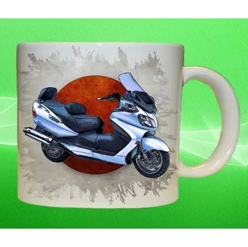 hrnek Suzuki Burgman 650 75ml (hrneček s motorkou)