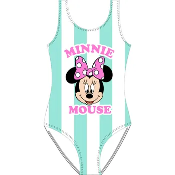 Dívčí plavky Minnie Mouse - licence Dívčí plavky - Minnie Mouse 5244A435, mentolová Barva: Zelinkavá, Velikost: 104-110