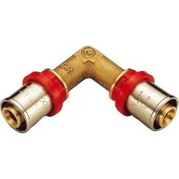 Instalatérský materiál TIEMME lisovací koleno oboustranné 26 x 26