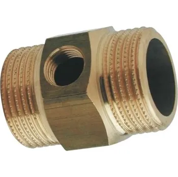 Fitinka Mosazná vsuvka ŠŠ 1" s bočním 1/2" závitem
