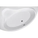 Aqualine Vany - Vana Orava 148x90x38 cm, levá, bílá G1590