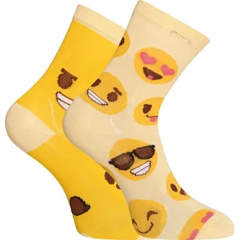 Veselé dětské ponožky Dedoles Smajlíci (GMKS085) 23/26 Možnost vrácení zboží ZDARMA do 120 dnů!
