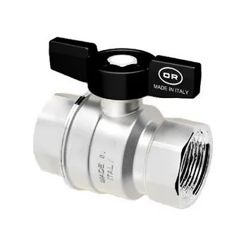 Ventil AUREA 1/2" kulový kohout plnoprůtokový s motýlem vnitřní/vnitřní závit