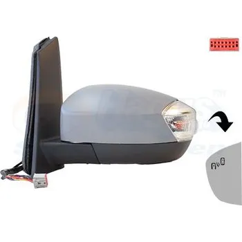 Auto zrcátko Vnější zpětné zrcátko VAN WEZEL 1966807