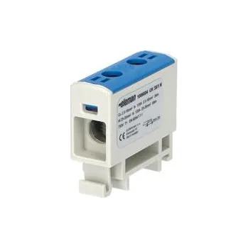 svorka Eleman Svorka univerzální UK 35/1 N, 135A, 1pól., AL/CU, krytá, modrá, na DIN