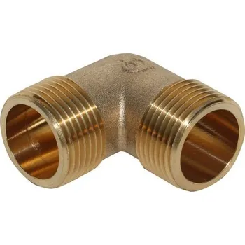 Instalatérský materiál Mosazné koleno ŠŠ 1" x 1"
