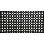 Home Elements Rohož děrovaná černá 50 x 100 cm Home Elements