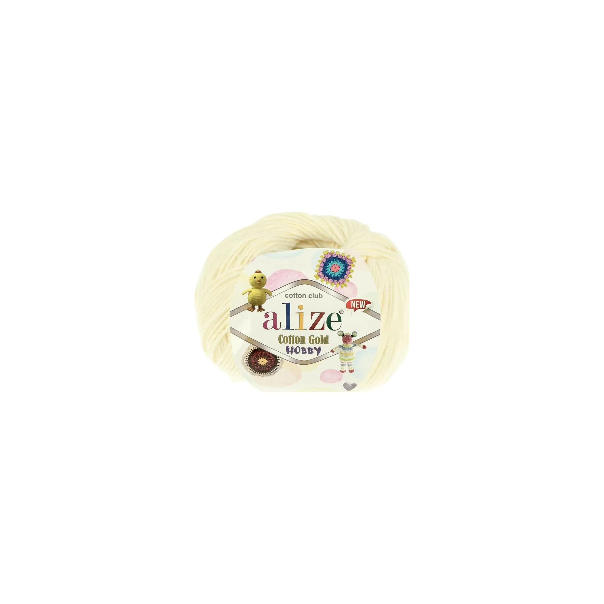 Fotografie 1 - Příze Alize Cotton Gold Hobby New 01