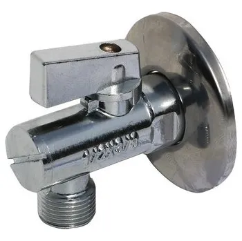 Kulový rohový kohout 1/2" x 3/4" s filtrem bez matky