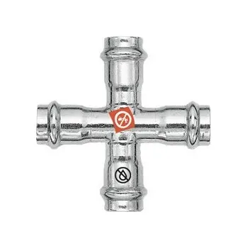 Fitinka FRABOPRESS C-STEEL kříž F x F x F x F 22 x 15