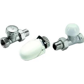 Hlavice pro radiátor TIEMME radiátorový přímý kit 1/2"