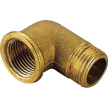 Instalatérský materiál HUTIRA vstupní koleno 1/2" k regulátoru FRANCEL