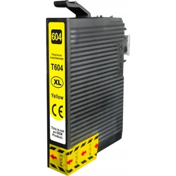 EPSON 604XL Y žlutá - kompatibilní náplň pro Epson Expression HomeXP-2200, XP-2205, XP-3200, XP-3205, XP-4200, XP-4205, WF-2910DWF, WF-2930DWF, WF-2935DWF, WF-2950DWF