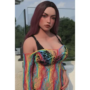 Silikonová panna Climax-Doll FD 155cm Ginny realistická panna sexdolls - TPE tělo, silikonová hlava - stojící nohy se šrouby