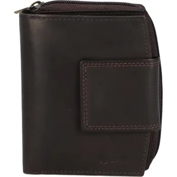 Peněženka Dámská kožená peněženka hnědá - Diviley Enema hnědá