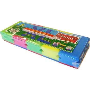 Odkapávač na nádobí houbička na nádobí tvarov.XXL 12x7x4,5cm (5ks)