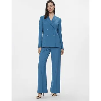 Weekend Max Mara Sako Nervoso 2415041041 Modrá Regular Fit 40