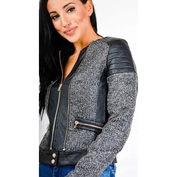 Dámská bunda Dámská podzimní bunda SS-AC003 zelená - Cindy.H L