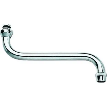 Výtokové "S" ramínko pro vodovodní baterie, průměr 18 mm, 3/4", délka 15 cm