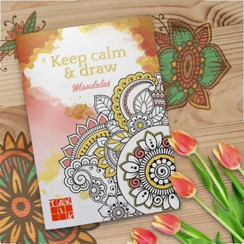 omalovánky Keep calm a draw - Mandalas (antistresové omalovánky) - neuveden