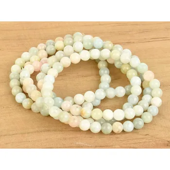 Náramek Náramek z morganitu kuličky 6mm