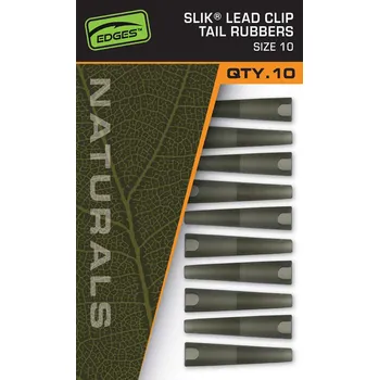 Fox převlek EDGES Naturals Slik Lead Clip Tail Rubber - Size 10