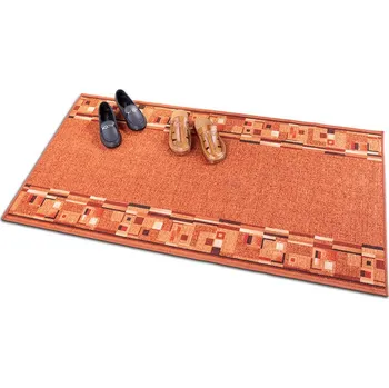 Koberec Kusový koberec BOMBAY skořicová 67 x 250 cm