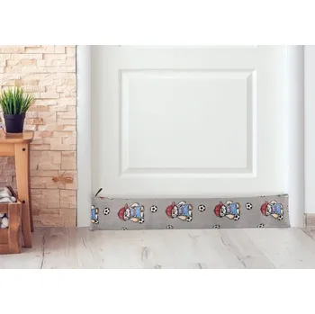 Bytová dekorace Těsnící válec š.85cm x 15cm pejsek s míčem