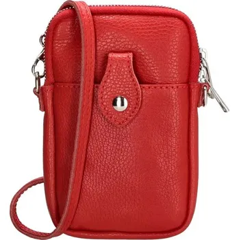 Kabelka Červená elegantní kabelka na mobil „Funky“