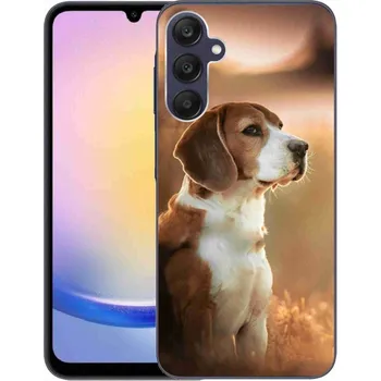 Pouzdro na mobilní telefon Gelový kryt mmCase na Samsung Galaxy A25 5G - bígl