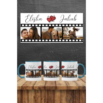 MMO Hrnek s vlastními jmény 330 ml modrá