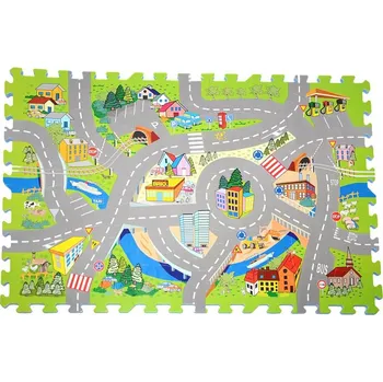 Pěnové puzzle Město - silnice - TM 003